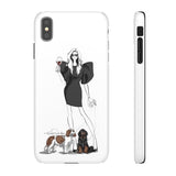 King Charles and Cabernet Phone Case