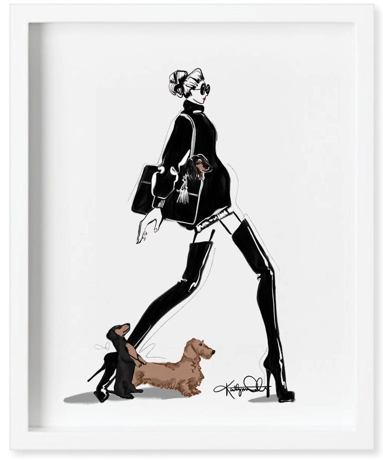 Dachshunds and Designer Bags